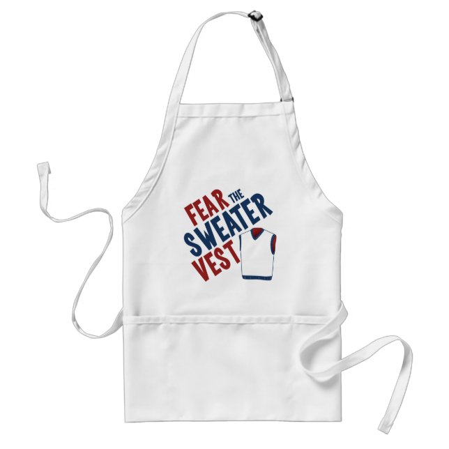 Fear the Sweater Vest Standard Apron (Front)
