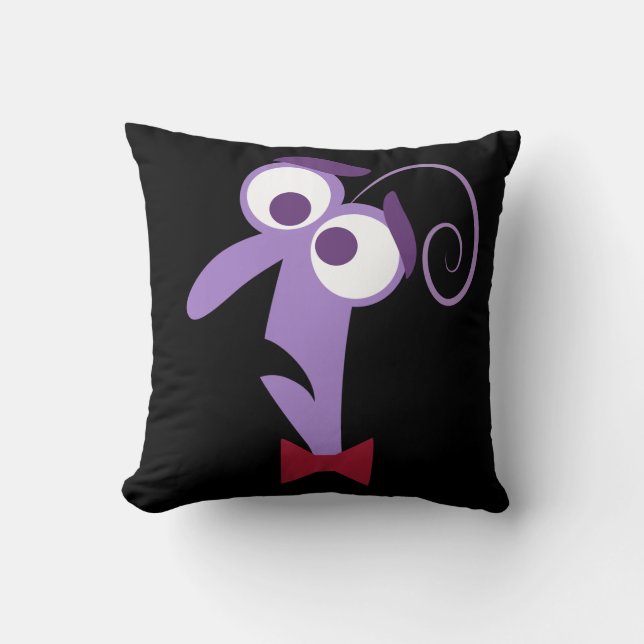 Fear Throw Pillow (Front)