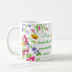 Fearfully and wonderfully made coffee mug