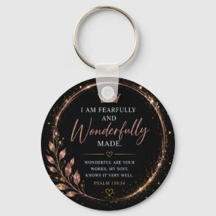 Fearfully and Wonderfully Made Faith Keychain