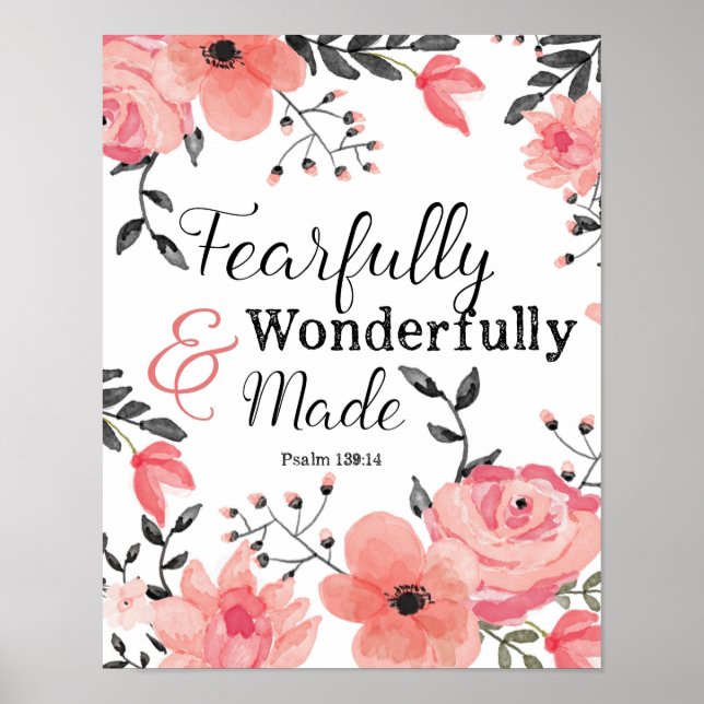 Fearfully and Wonderfully Made Poster (Front)