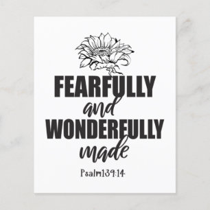 Fearfully And Wonderfully Made Psalm 139 14