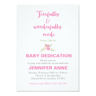 church dedication invitation wording