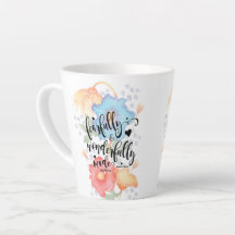 Fearfully & Wonderfully Made Small Latte Mug