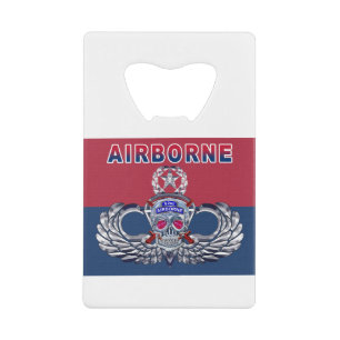 Fearless 82nd Airborne Division Credit Card Bottle Opener