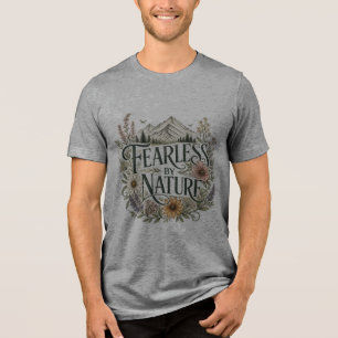  Fearless by Nature Wildflower Mountain Adventure  Tri-Blend Shirt