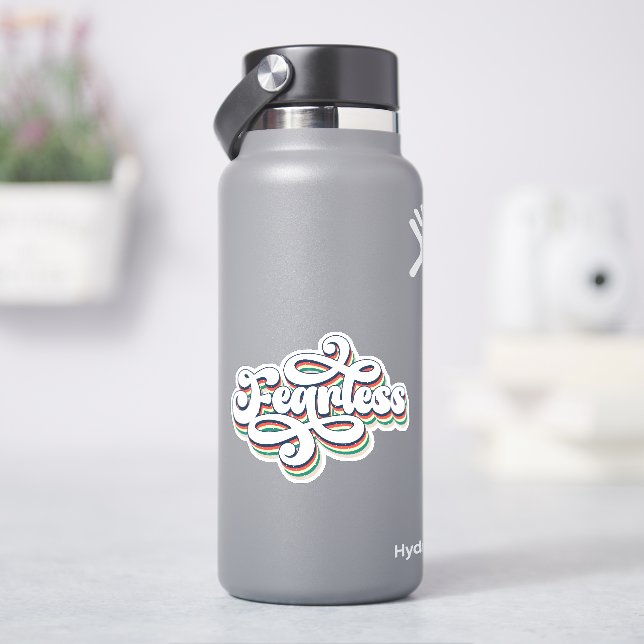 Fearless Christian Believer Vinyl Sticker (HydroFlask)