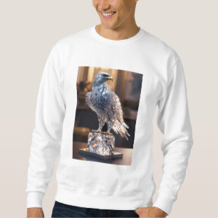 Fearless Crystal Eagle Emblem T-Shirt Design Sweatshirt