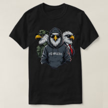 Fearless Eagle Squad - Bold and Powerful Design