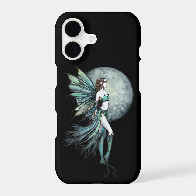 Fearless Fairy and Moon Fantasy Artwork not AI (Verso)