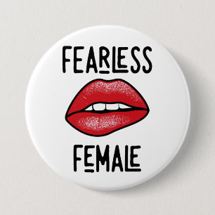 Fearless Female Button