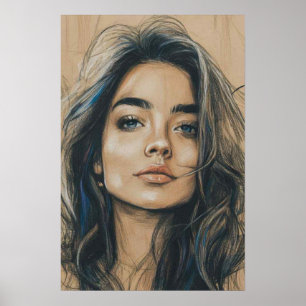 Fearless Gaze Poster
