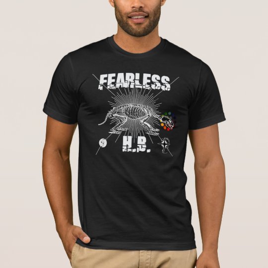 Fearless Hardcore HB Honey Badger Graphic T-Shirt