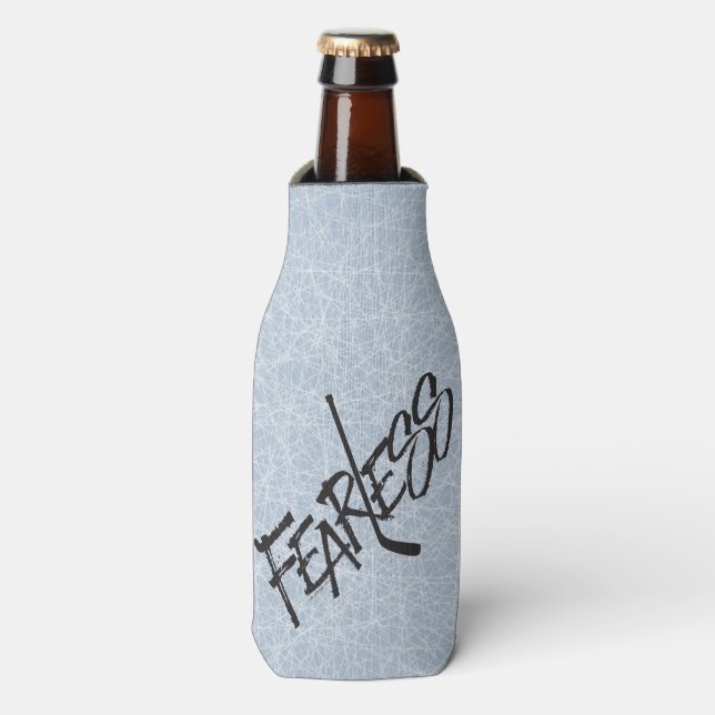 Fearless (Hockey) Bottle Cooler (Bottle Front)