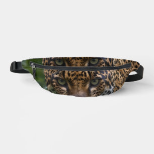 Fearless Jaguar Stalking In The Forest, Fanny Pack
