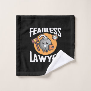 Fearless Lawyer Wash Cloth