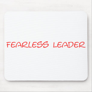 Fearless Leader Mousepad - Customized
