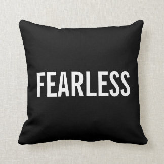 FEARLESS - Motivational Throw Pillow