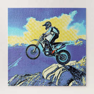 Fearless - Motocross Rider Jigsaw Puzzle