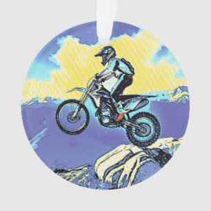 Fearless - Motocross Rider Ornament
