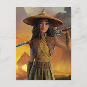 Fearless Raya Postcard