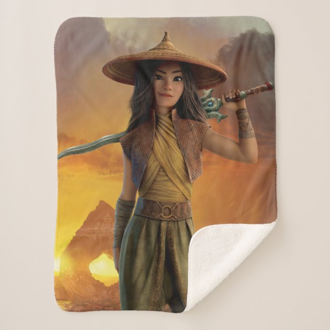 Fearless Raya Sherpa Blanket (Front)