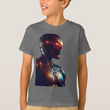 Fearless Robot Kids' T-Shirt
