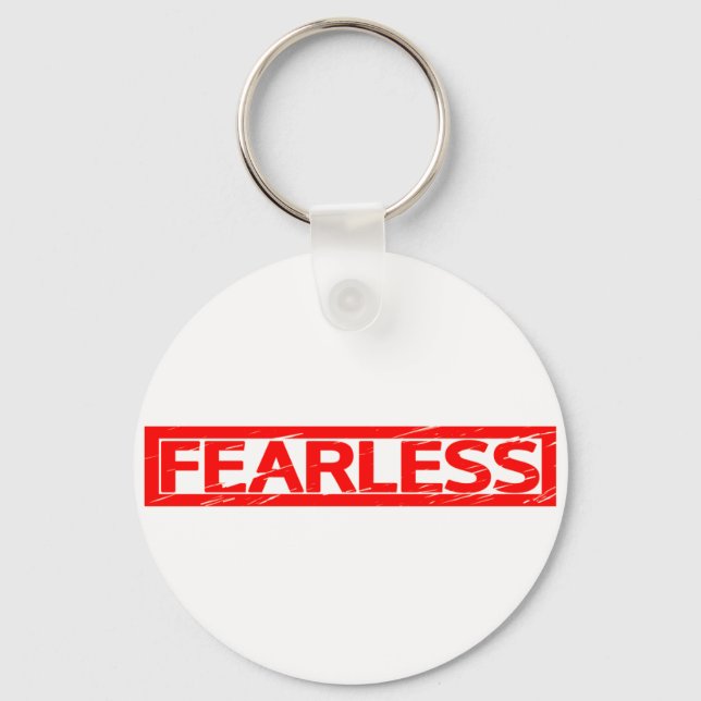 Fearless Stamp Keychain (Front)