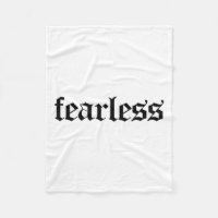 Fearless Tee Shirt, Fearless And Strong Motivation