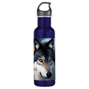 Fearless The Arctic Wolf,  Water Bottle