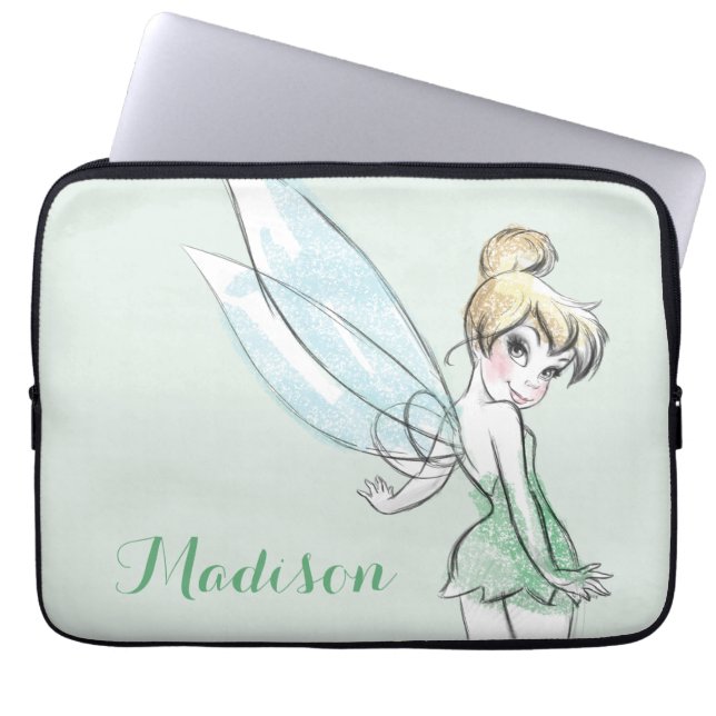 Fearless Tinker Bell Laptop Sleeve (Front)