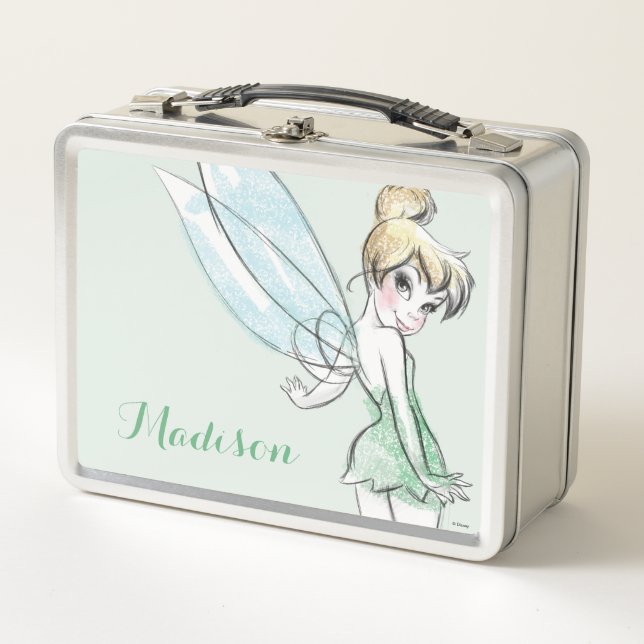 Fearless Tinker Bell Metal Lunch Box (Front)