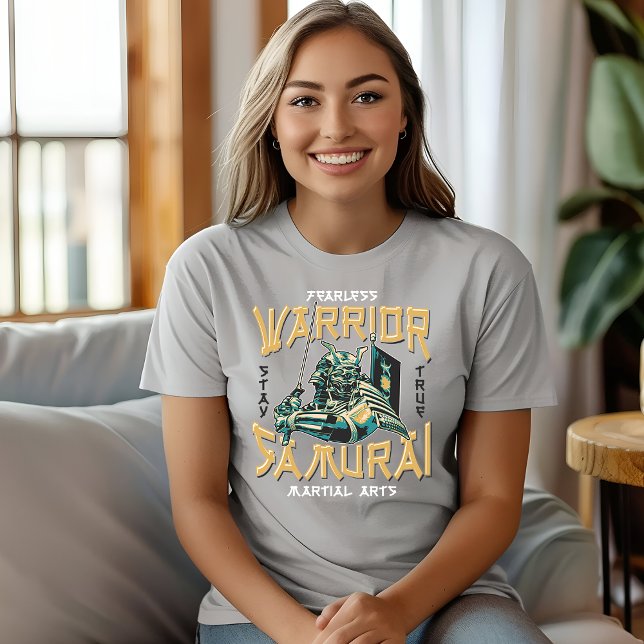 Fearless Warrior Samurai T-Shirt (Creator Uploaded)