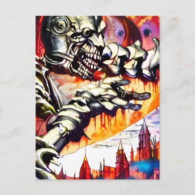 Fear's Ravager - Ken Gauge Art Postcard (Front)