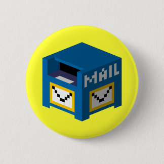 Fearsome Devourer Of Paper Correspondence 2 Inch Round Button
