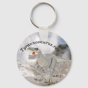 Fearsome Tyrannosaurus rex Keychain