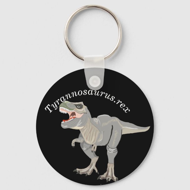 Fearsome Tyrannosaurus rex  Keychain (Front)