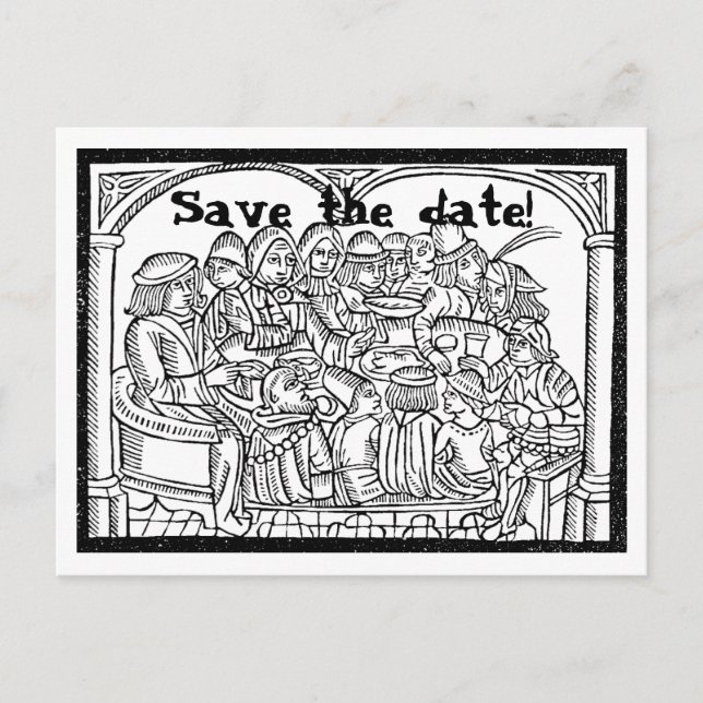 Feast - carte postale personnalisable pour annonce (Devant)