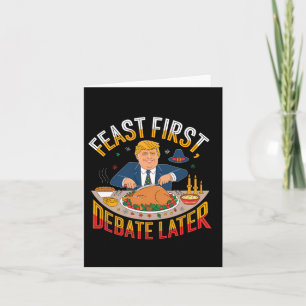 Feast First  Card