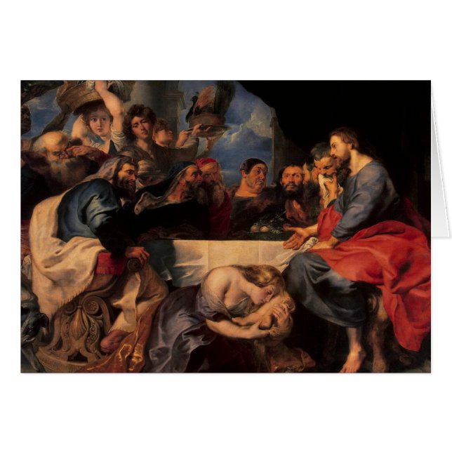 Feast in the house of Simon the Pharisee, c.1620 (Front Horizontal)