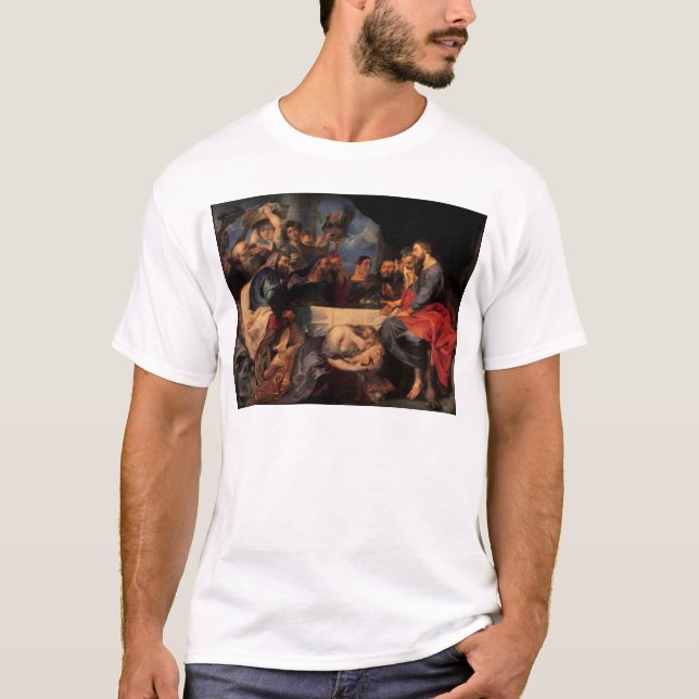 Feast in the house of Simon the Pharisee, c.1620 T-Shirt (Front)