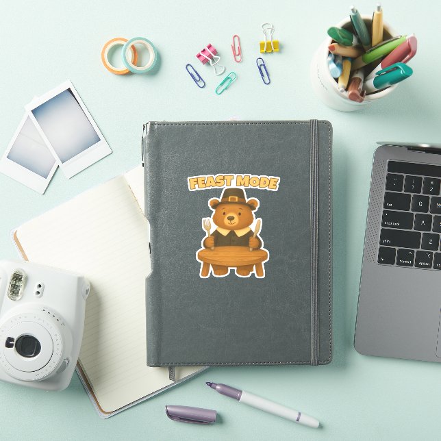 Feast Mode Thankgiving Turkey - Cute Pilgrim Turke (iPad Cover)