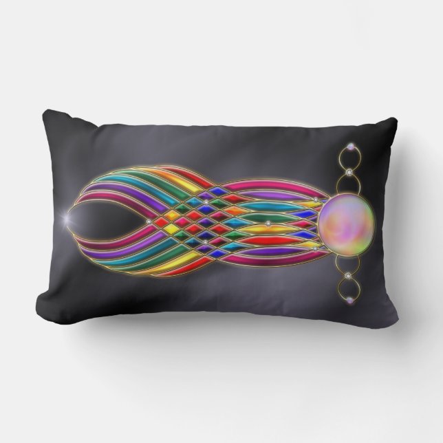 Feast of Jewels Pillow (Front)