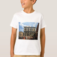 Feast of San Rocco by Canaletto