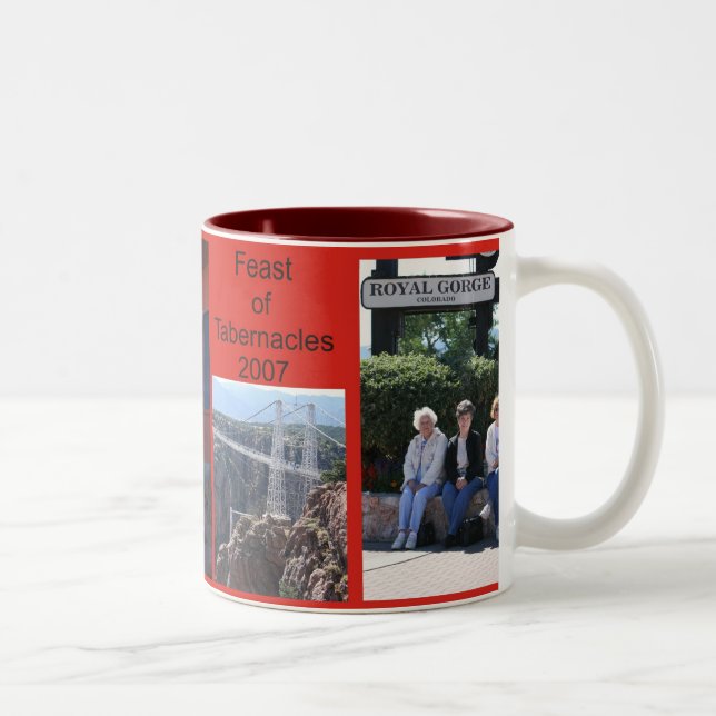Feast of Tabernacles 2007 Two-Tone Coffee Mug (Right)