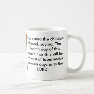 Feast of Tabernacles Bible Verse Coffee Mug