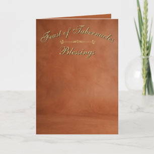 Feast of Tabernacles Card (Christian)