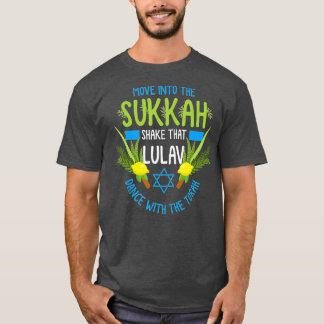 Feast of Tabernacles with Lulav and Etrog or Sukko T-Shirt