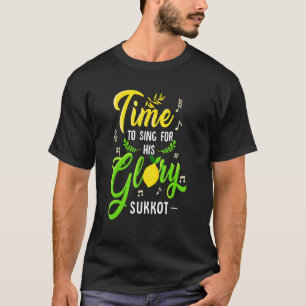 Feast of Tabernacles with Lulav and Etrog or Sukko T-Shirt