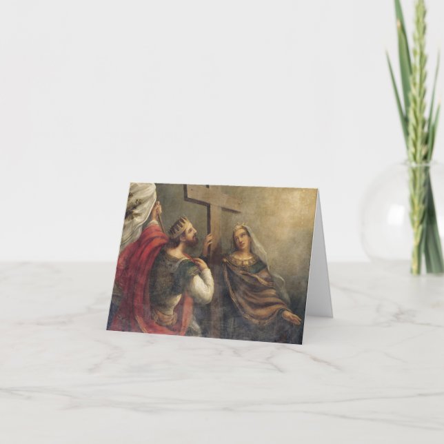 Feast of the Cross/Holy Cross Day Orthodox  Card (Front)